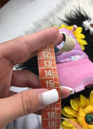 Теплі зимові чоботи 15 см 7
