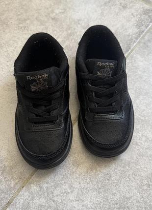 Кросівки для хлопчика reebok чорні