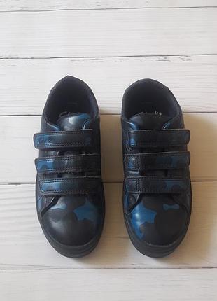 Детские кожаные кроссовки на мальчика clarks