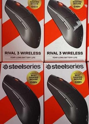 Комп'ютерна мишка steelseries rival 3 wireless 4