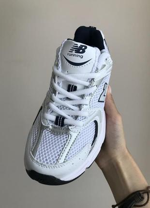 Кроссовки женские нью беланс new balance 530 white silver2 фото