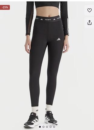 Лосіни жіночі adidas techfit m чорні