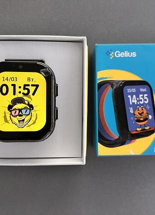 Дитячий смарт-годинник gelius gps/4g — для школяра, gps, дзвінки, sos