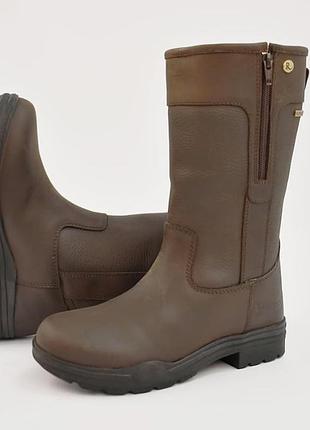 Кожаные водонепроницаемые сапоги rhinegold hampton country boot / размер uk 10 (eu 44)