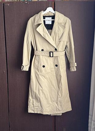 Жіночий плащ zara бежевий