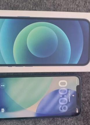 Смартфон apple iphone 12, 128 гб, синій