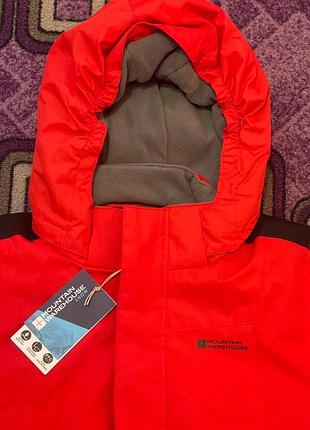 Куртка mountain warehouse зимова червона