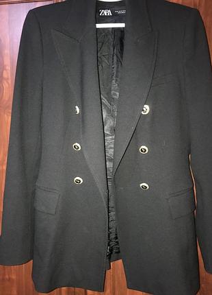 Піджак жіночий zara чорний