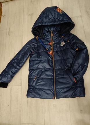 Куртка moncler осіння для підлітків