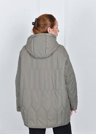 Куртка батал, арт. 9923, оливка 2