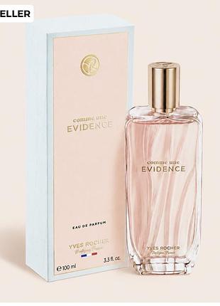 Парфумована вода yves rocher comme une évidence eau de parfum 100 мл для жінок