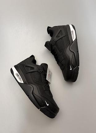 Кросівки air jordan 4 retro black brick by brick