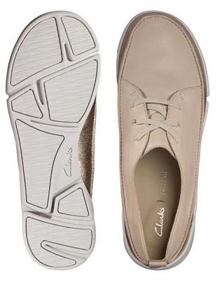 Туфлі жіночі clarks tri clara пудра