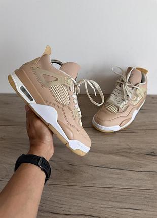 Кросівки шкіряні air jordan 4 retro оригінал