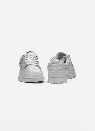 Nike dunk low "triple white" premium 8