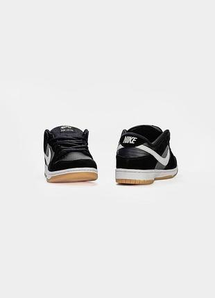 Nike sb dunk low black/white 2