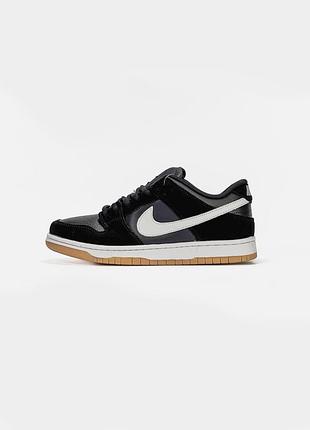 Nike sb dunk low black/white 5