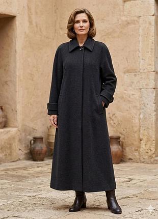 Nuage винтажное пальто,шерсть,ангора,xl-xxl