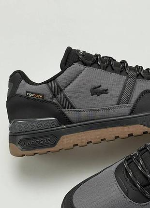 Lacoste t-clip winter gtx grey black 3