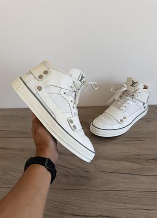 Черевики шкіряні louis vuitton sneakers оригінал