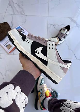 Nike sb dunk low x stussy 40th beige 3