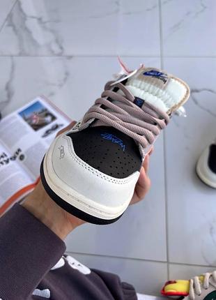 Nike sb dunk low x stussy 40th beige 5