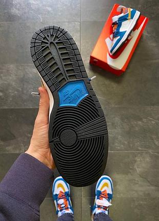 Nike sb dunk x air jordan blue 3