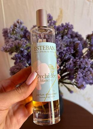 Спрей для дому esteban orchidee blanche
