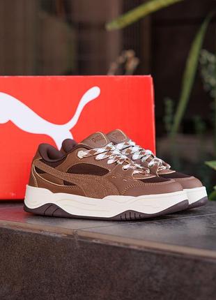 Женские кроссовки puma 180 brown 🔥 натуральная замша| супер цена