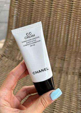 Люксовий cc cream chanel correction complete super active