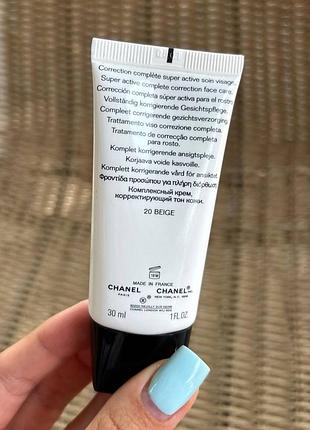 Люксовий cc cream chanel correction complete super active 2