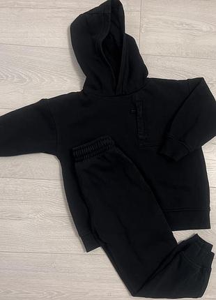 Костюм утеплений комплект штани брюки джогери zara зара
