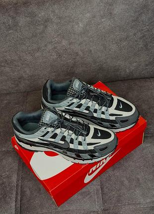 Nike p-6000 black grey 4