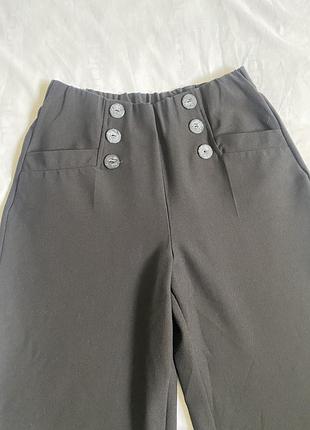 Брюки широкі wide leg демісезон l 3