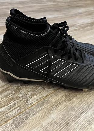 Бутси чоловічі adidas predator чорні