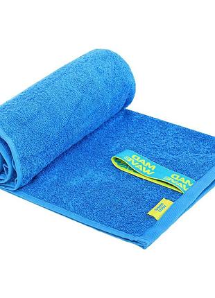 Полотенце спортивное из микрофибры madwave cotton soft terry m0762011 100х50см цвета в ассортименте