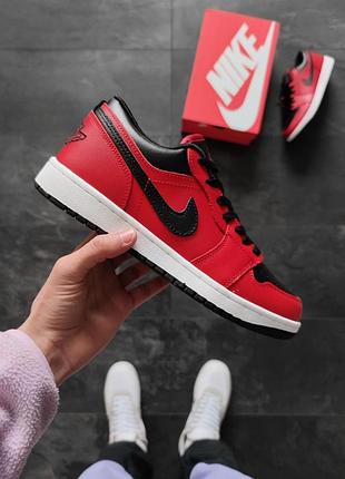 Nike air jordan retro 1 low red 8