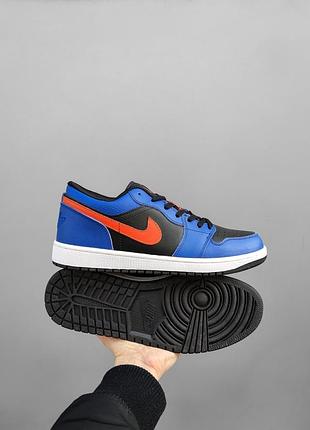 Nike air jordan retro 1 low blue black