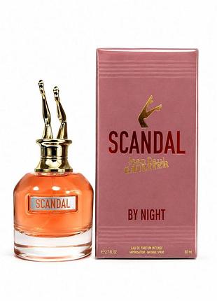 Жіноча парфумована вода jean paul gaultier scandal by night 80 мл в наявності