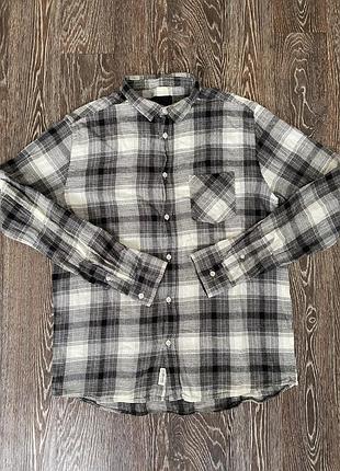 Котонова сорочка з рукавами 157 denim makers