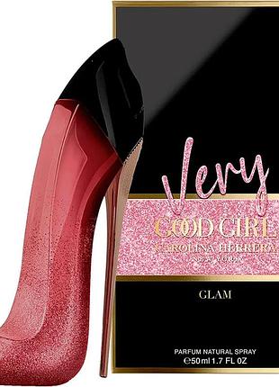 Женская парфюмированная вода carolina herrera good glam 80 мл розовые