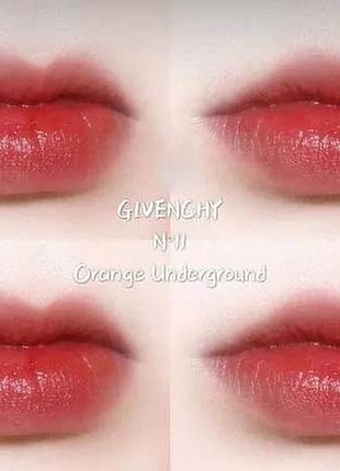 Помада для губ givenchy rouge interdit 11 6