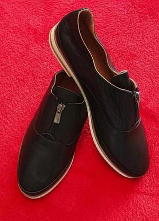 Макасины женские кожа