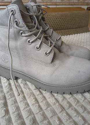 Черевики жіночі timberland сірі, довжина устілки 24,8 см