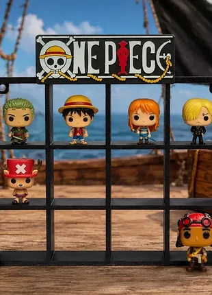 Поличка стенд для фігурок one piece kinder joy,стенд для фігурок ван піс кіндер джой