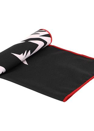 Рушник спортивний з мікрофібри madwave husky m076302100w 80х40см чорний