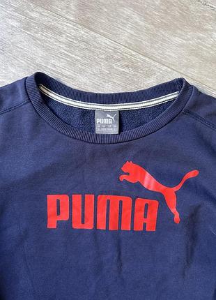 Світшот чоловічий puma синій 3