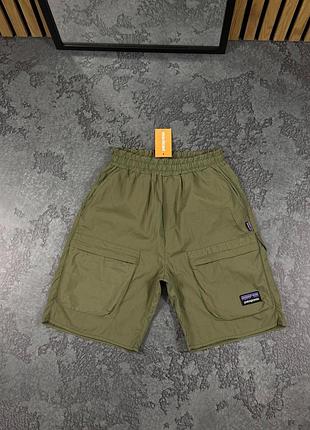 Мужские шорты patagonia хаки из плащевки карго патагония xxl (b)