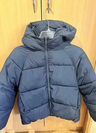 Куртка для дівчаток zara синя, розмір 152