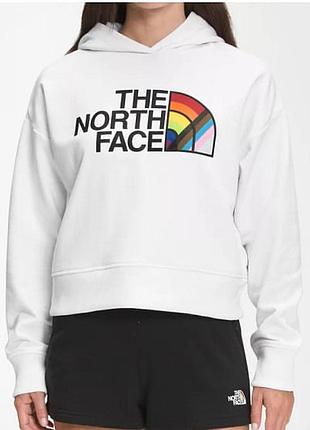 Худі the north face slightly cropped pride - білий